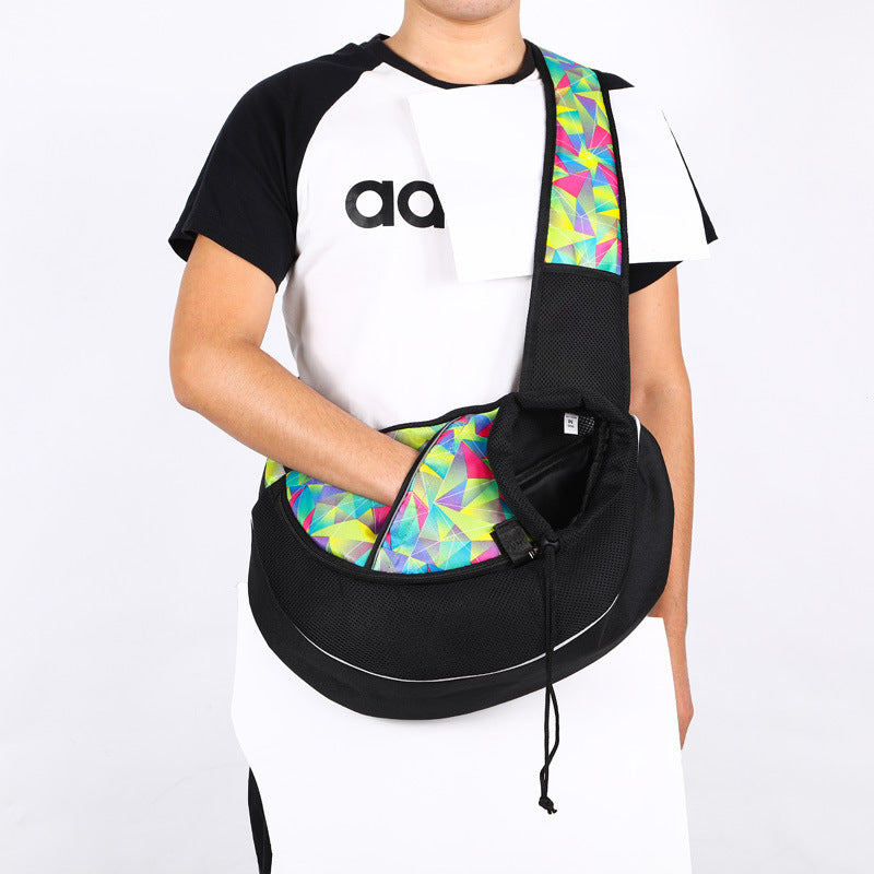 Carrying Bag For Pets Outdoor Portable Crossbody Bag For Dogs Cats