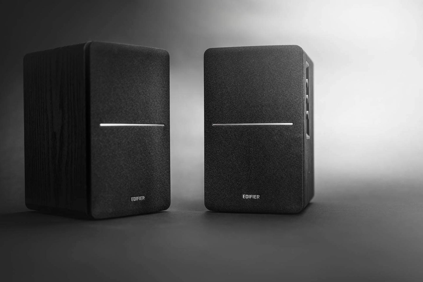 Edifier R1280DB Powered Bluetooth Bookshelf Speakers - Optical Input - Wireless Studio Monitors - 4 Inch Near Field Speaker - 42w RMS (Wood)