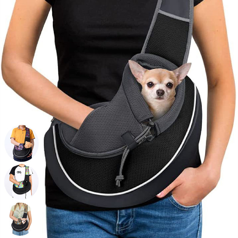 Carrying Bag For Pets Outdoor Portable Crossbody Bag For Dogs Cats