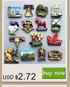 Fridge Magnet French Flag, Arc De Triomphe, Paris, Lyon, Nancy Refrigerator Sticker Magnetic