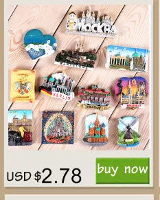 Fridge Magnet French Flag, Arc De Triomphe, Paris, Lyon, Nancy Refrigerator Sticker Magnetic