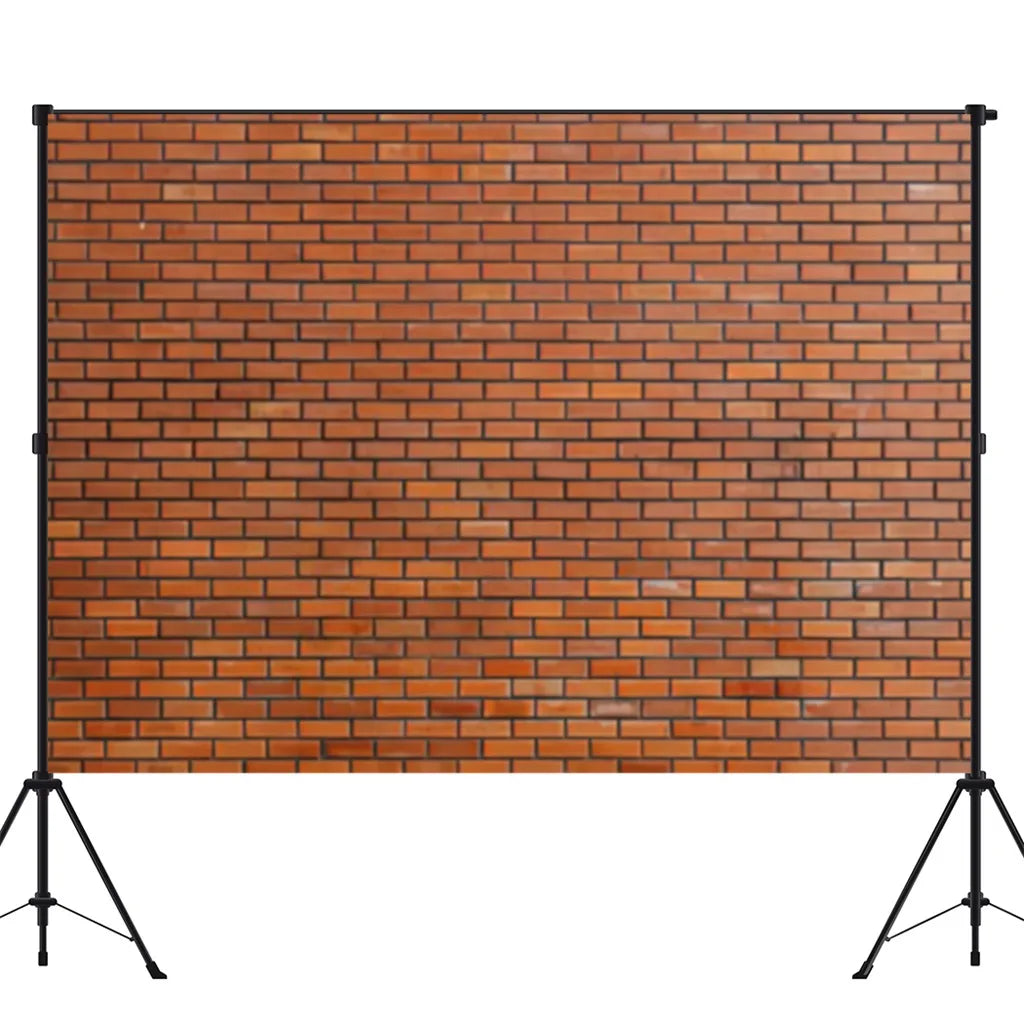 Brick Wall Party Photoshoot Backdrop Hydrated Lime White Cement Plaster Background Banner Photo Booth Studio Props