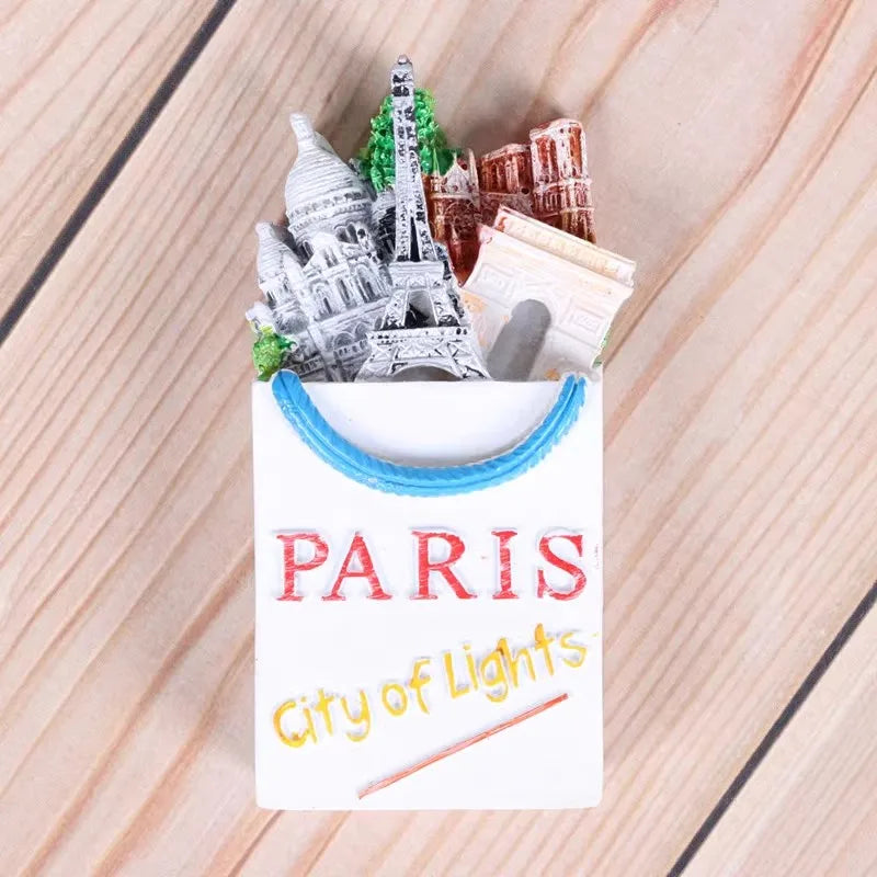 France Fridge Magnets Home Decor Paris