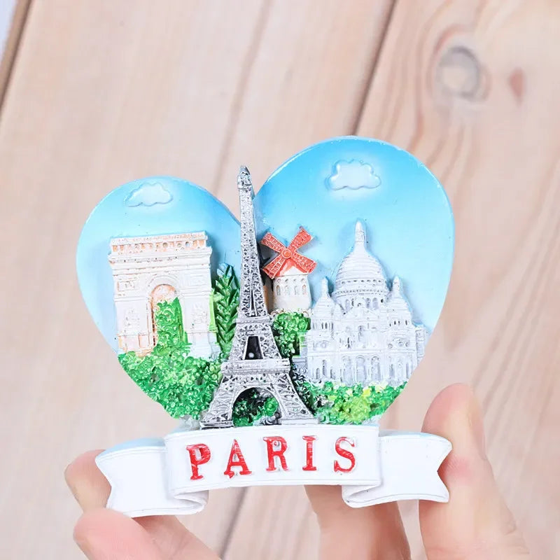 France Fridge Magnets Home Decor Paris