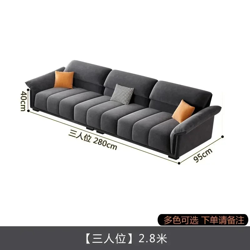 Living Room Luxury Lounge. Modern Elegant Sofas Minimalist Design Canapé Salon De Luxe