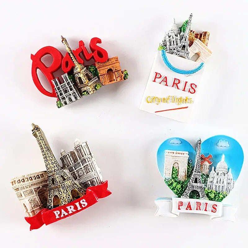 France Fridge Magnets Home Decor Paris