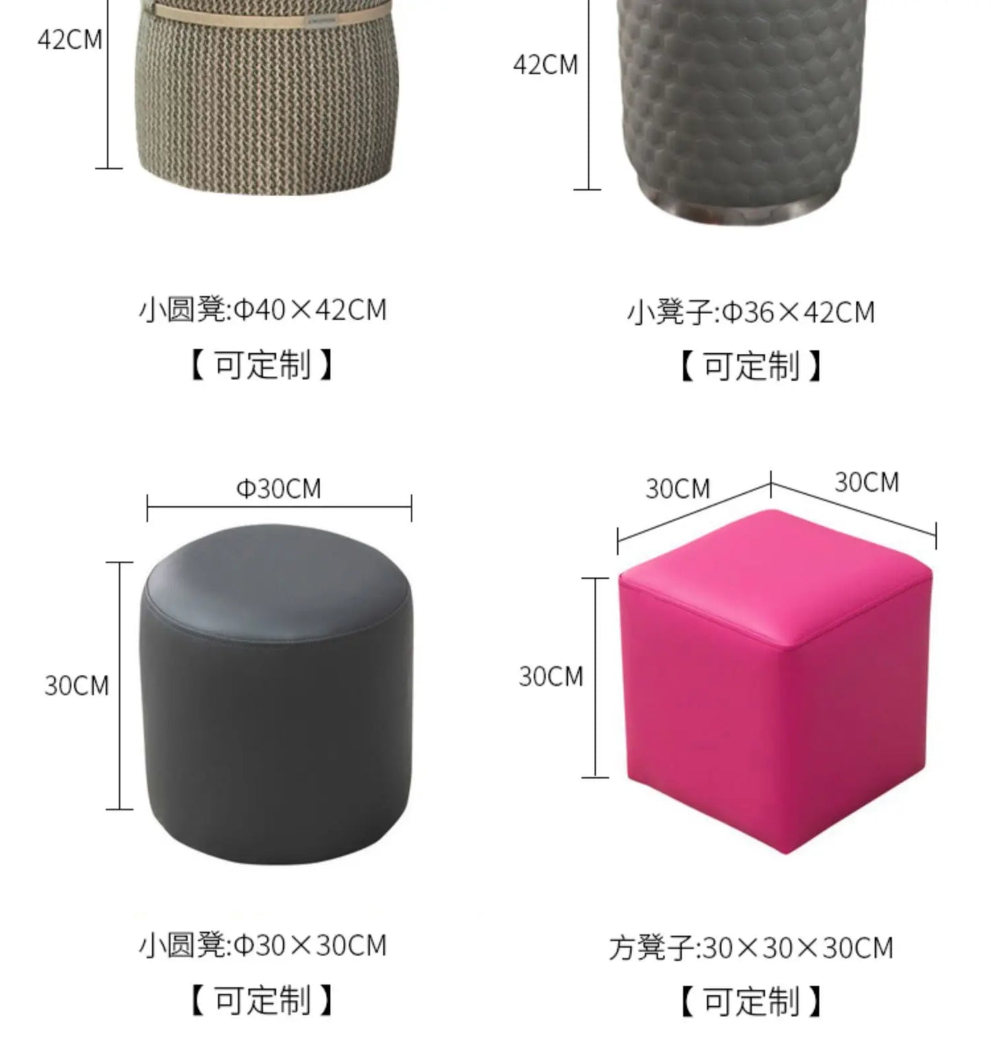 Outdoor Sofa Courtyard Villa Living Room. Waterproof Rope Design. Rattan Combination Furniture. Solid Wood Coffee Table.