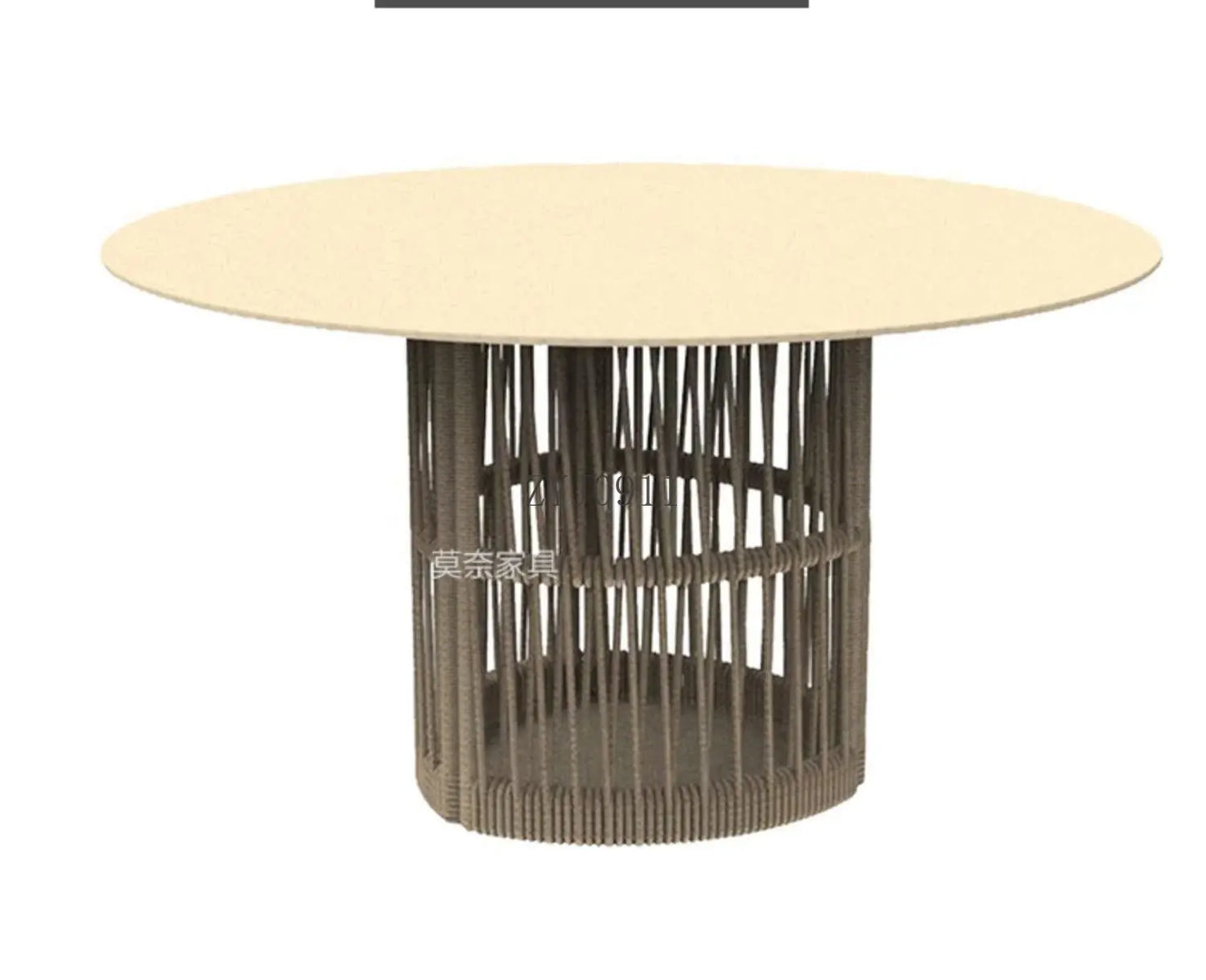 Outdoor Rattan Furniture Villa- Sun Room, Courtyard Garden Sofa Table and Chair Combination