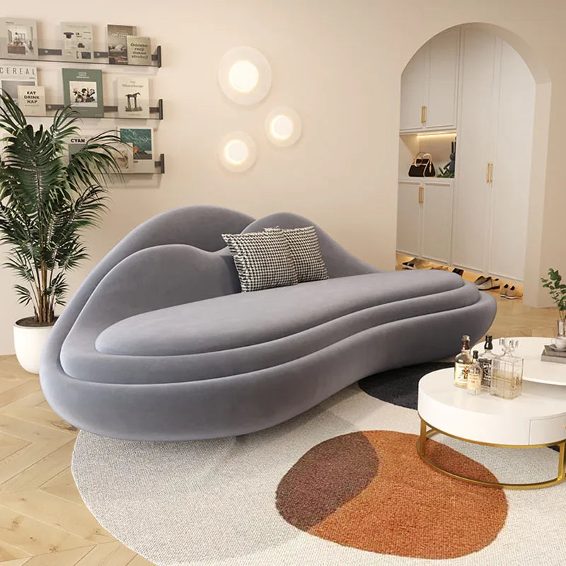 Accent Modern Living Room Sofas Sexy Designer Luxury Sectional Lazy Sofas Lounge Relaxing Filling Divano Lounge Suite Furniture