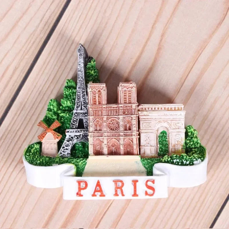 France Fridge Magnets Home Decor Paris