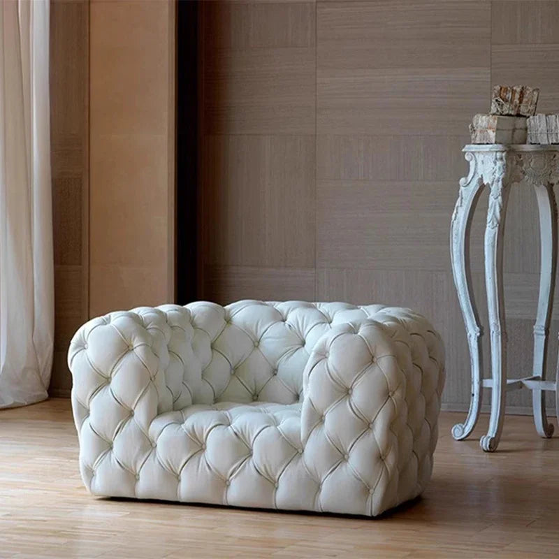 Living Room Sofas. Modern Luxury LEATHER Sofas Mid Century Designer Koltuk Takımı Trendy Furniture