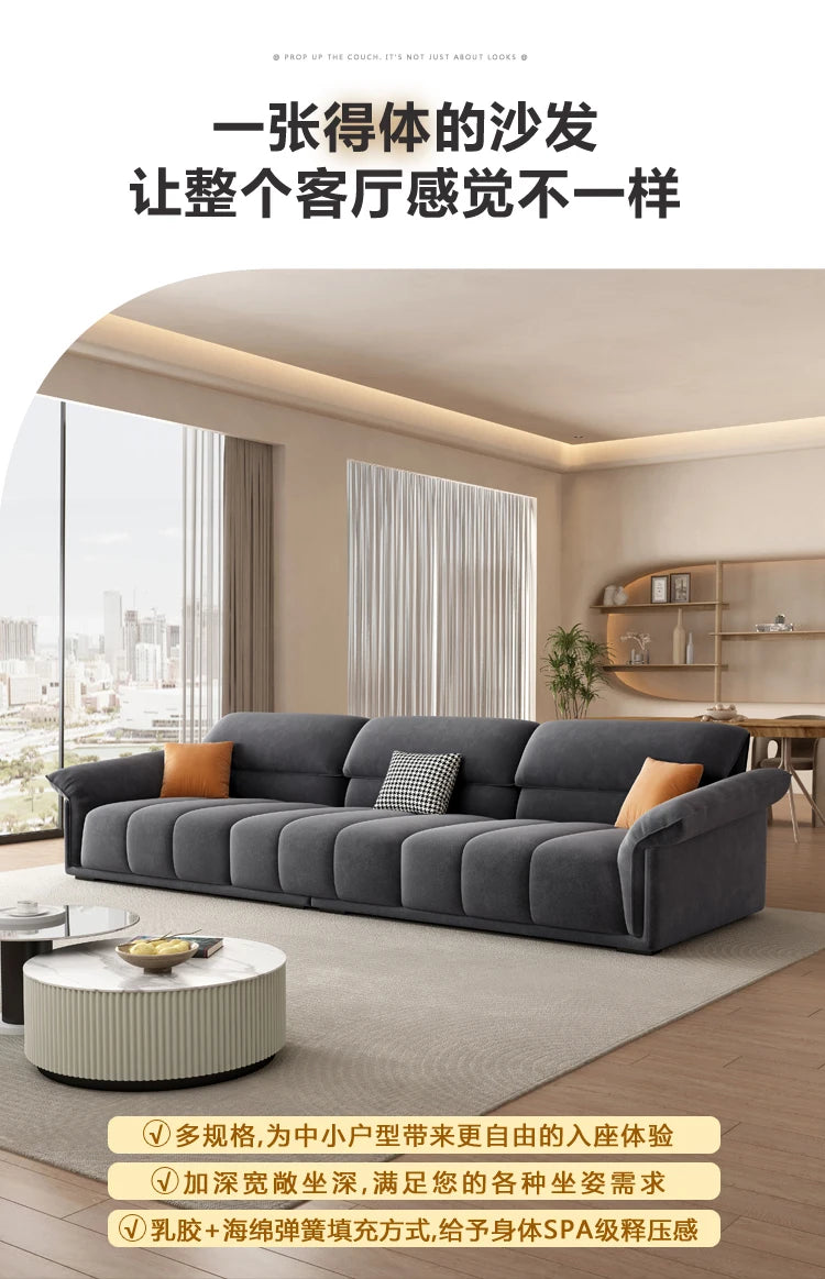 Living Room Luxury Lounge. Modern Elegant Sofas Minimalist Design Canapé Salon De Luxe