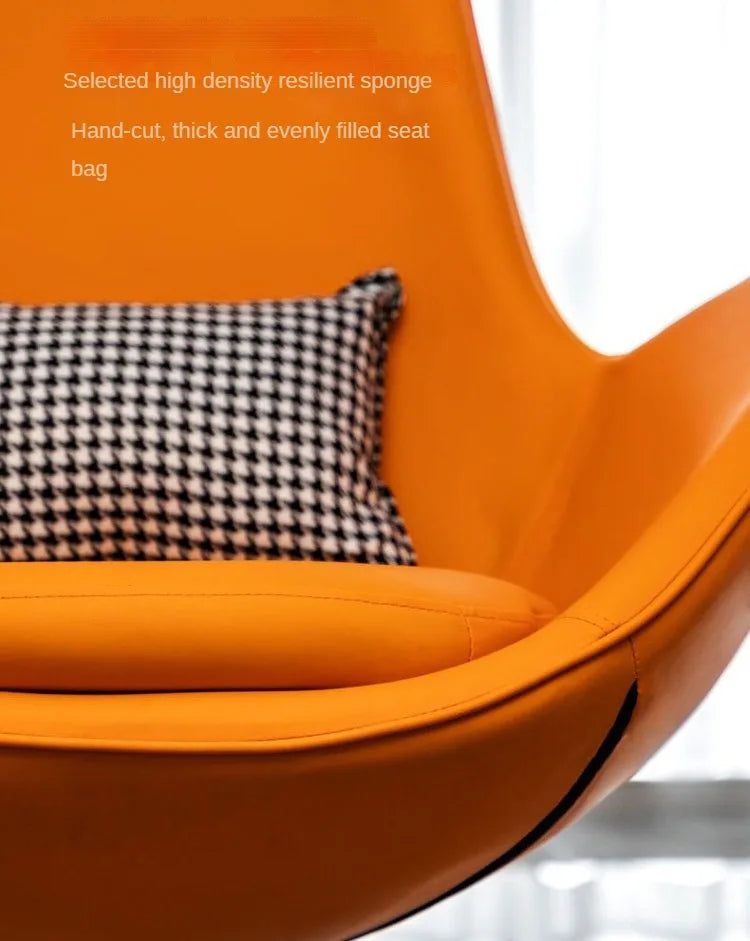 Nordic Sofa Chairs Luxury Portable Swivel Chairs Relaxing Design Modern Sofa Chair Living Room Comfortable Chair Home Furniture