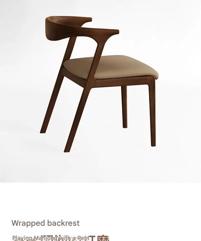 Unique Leather Dining Chairs Relaxing Designer Dining Chairs Entertainment Home Furniture