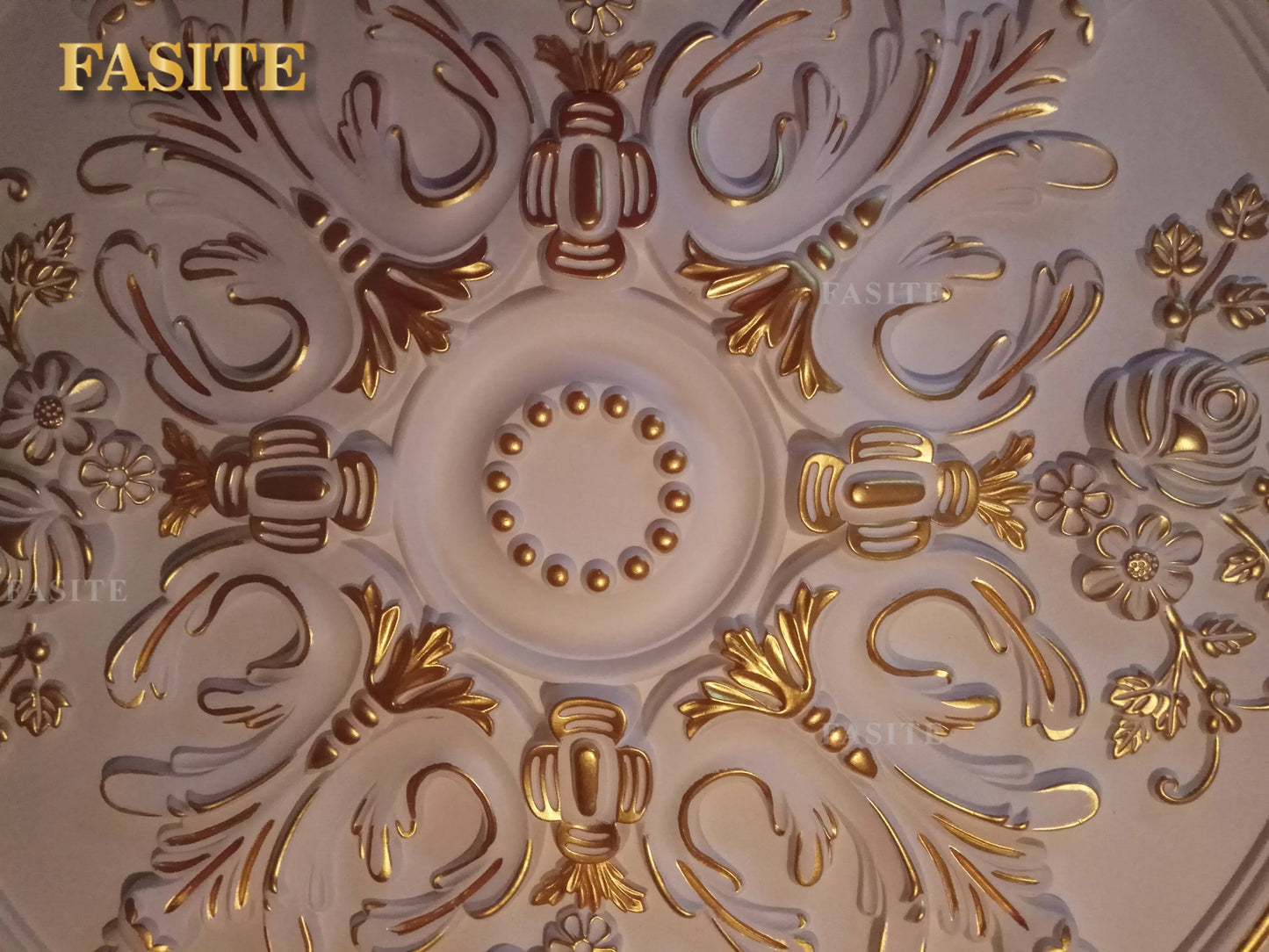 Chandelier Ceiling Plate Decor Rosette D800mm PU Decorative Ceiling Rose Pendent Lamp Base Panel Wall Moulding Medallion