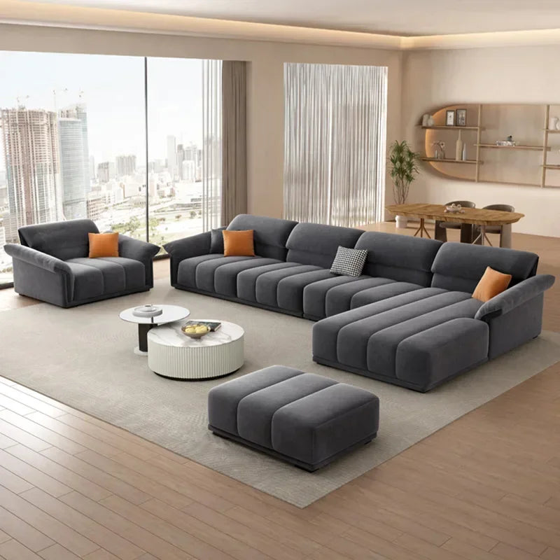 Living Room Luxury Lounge. Modern Elegant Sofas Minimalist Design Canapé Salon De Luxe