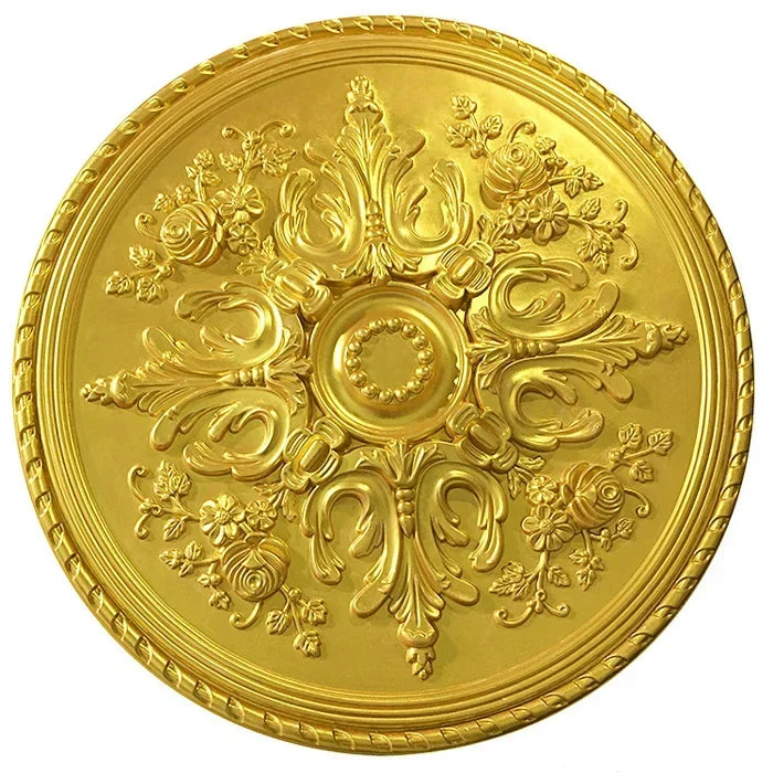 Chandelier Ceiling Plate Decor Rosette D800mm PU Decorative Ceiling Rose Pendent Lamp Base Panel Wall Moulding Medallion