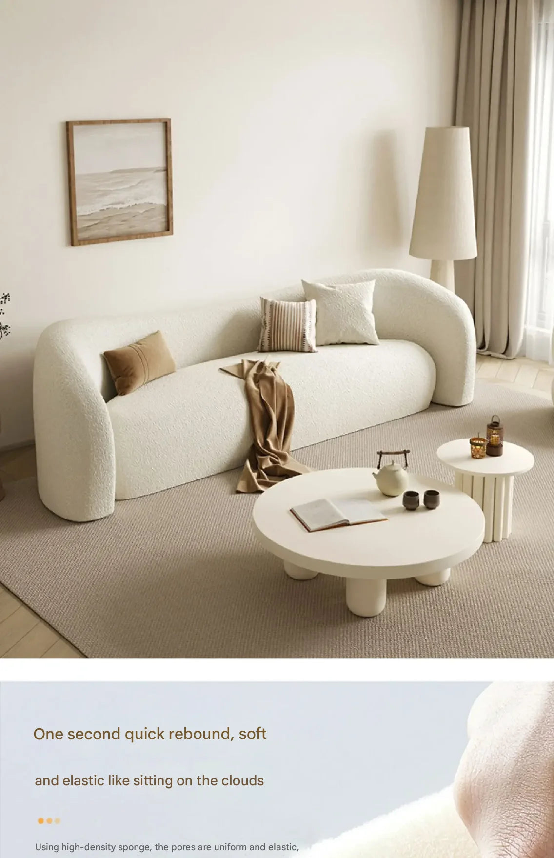 Modern Living Room Sofas: Minimalist Italian Sectional Sofas White Liners Oturma Odası Kanepeleri