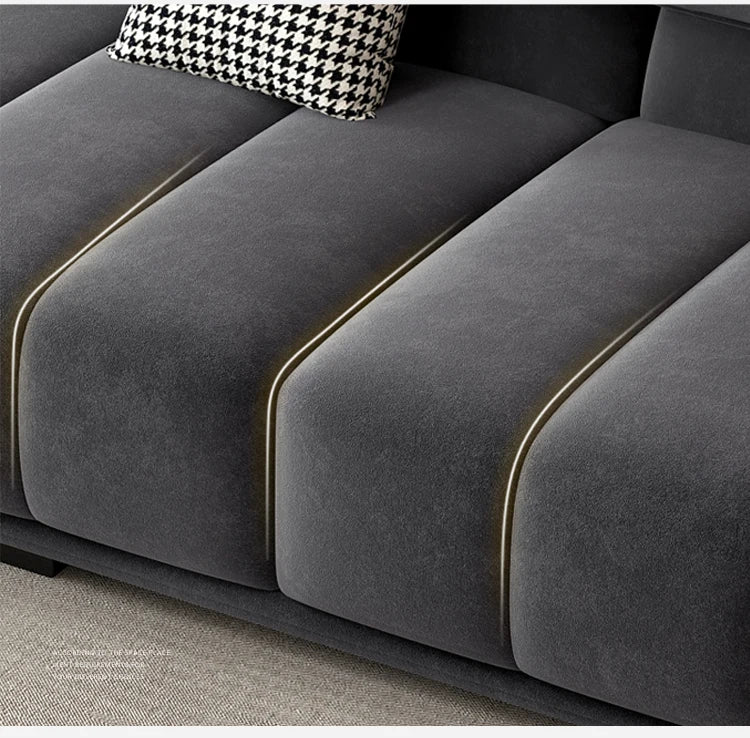 Living Room Luxury Lounge. Modern Elegant Sofas Minimalist Design Canapé Salon De Luxe