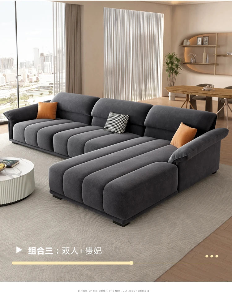 Living Room Luxury Lounge. Modern Elegant Sofas Minimalist Design Canapé Salon De Luxe