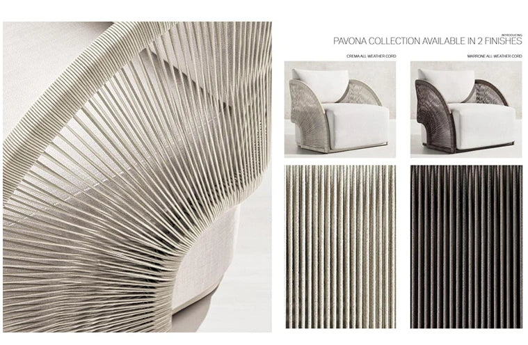 Outdoor rattan sofa leisure balcony three-piece garden creative hotel courtyard villa room open-air outdoor furniture