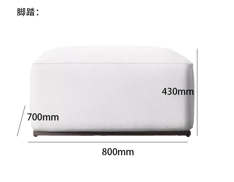 Outdoor rattan sofa leisure balcony three-piece garden creative hotel courtyard villa room open-air outdoor furniture