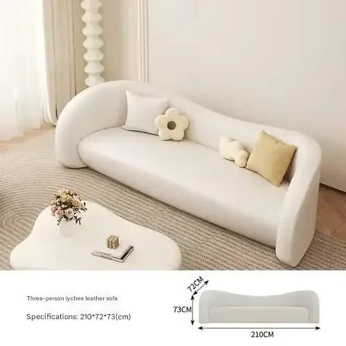 Modern Living Room Sofas: Minimalist Italian Sectional Sofas White Liners Oturma Odası Kanepeleri