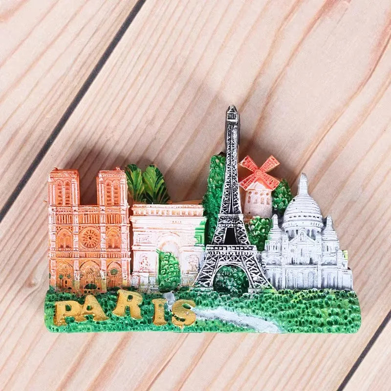 France Fridge Magnets Home Decor Paris