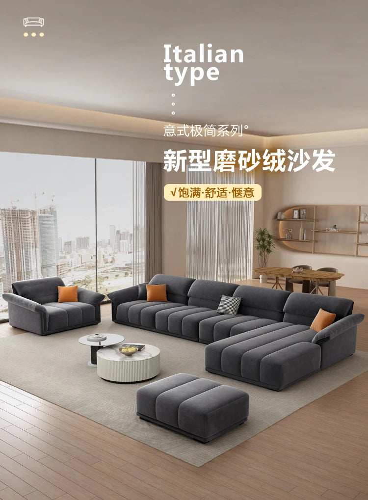 Living Room Luxury Lounge. Modern Elegant Sofas Minimalist Design Canapé Salon De Luxe