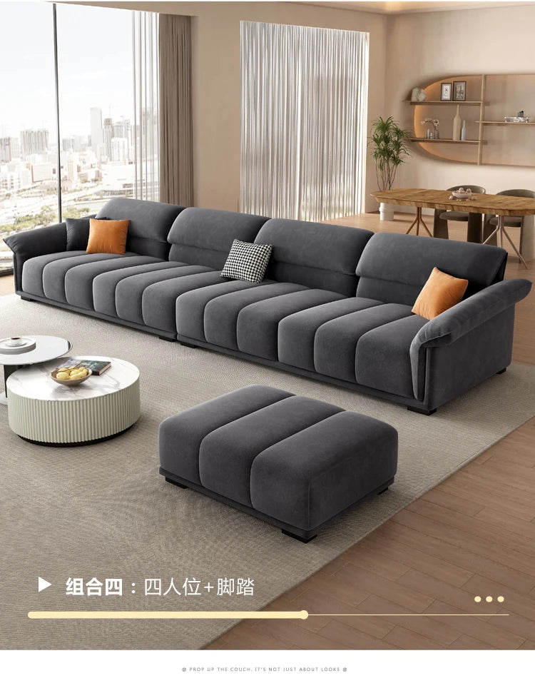 Living Room Luxury Lounge. Modern Elegant Sofas Minimalist Design Canapé Salon De Luxe