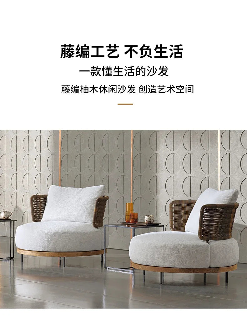Outdoor Living 2 Person Sofa Complete Garden Lounge Room Sofas Street Luxury Furniture 1-person Modern Bed Balcony Sets Patio