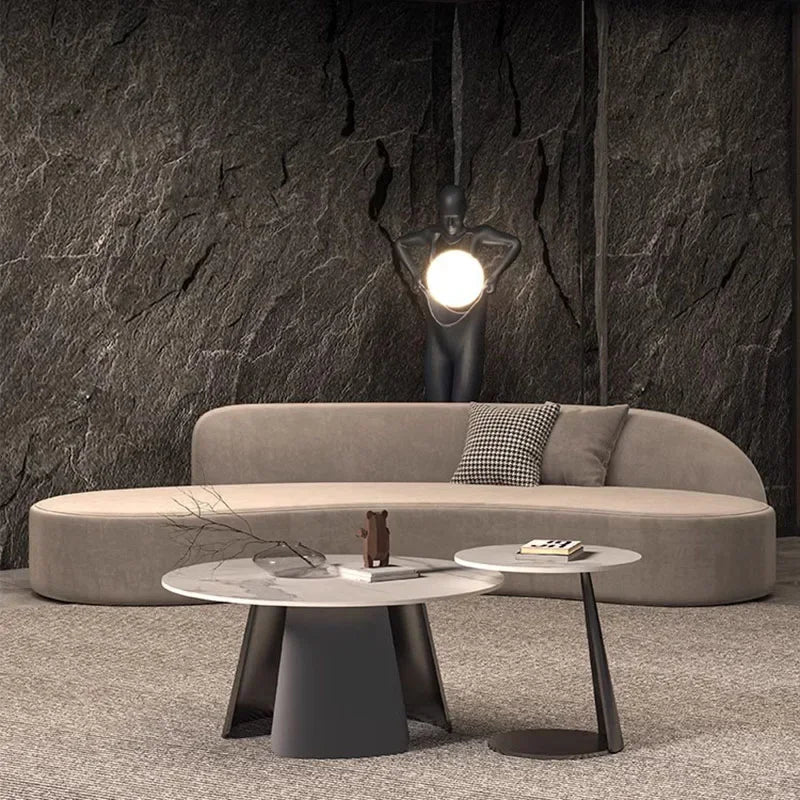 European Designer Sofa. Sexy Curved and Customized. Great For Lobby's and Open Spaces.