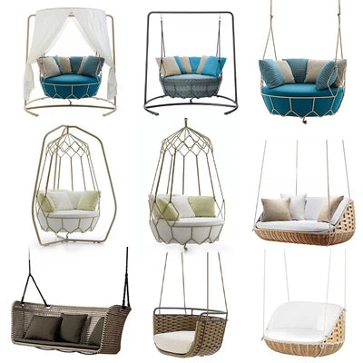 Outdoor Rattan sofa-Courtyard, Terrace Leisure rattan Villa, Hotel Garden Furniture Combination