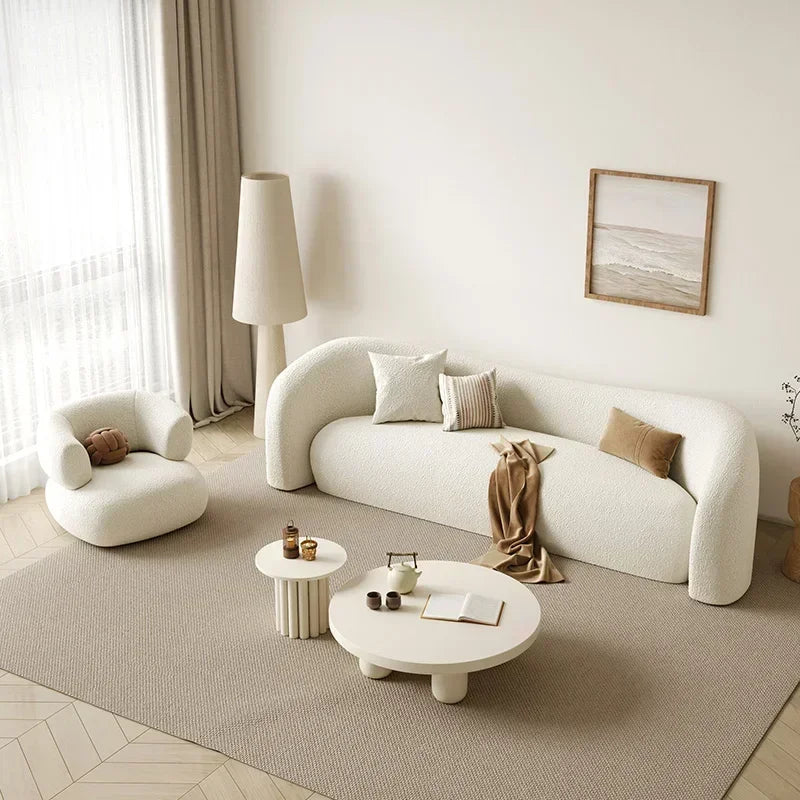 Modern Living Room Sofas: Minimalist Italian Sectional Sofas White Liners Oturma Odası Kanepeleri