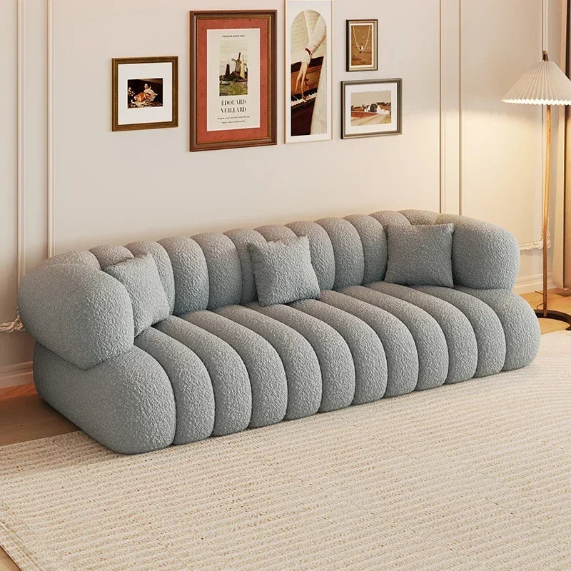 Modern Living Room Sofas Salon Floor Lounge Italian Relaxing Lazy Sofa Designer Woonkamer Banken Interior Decoration