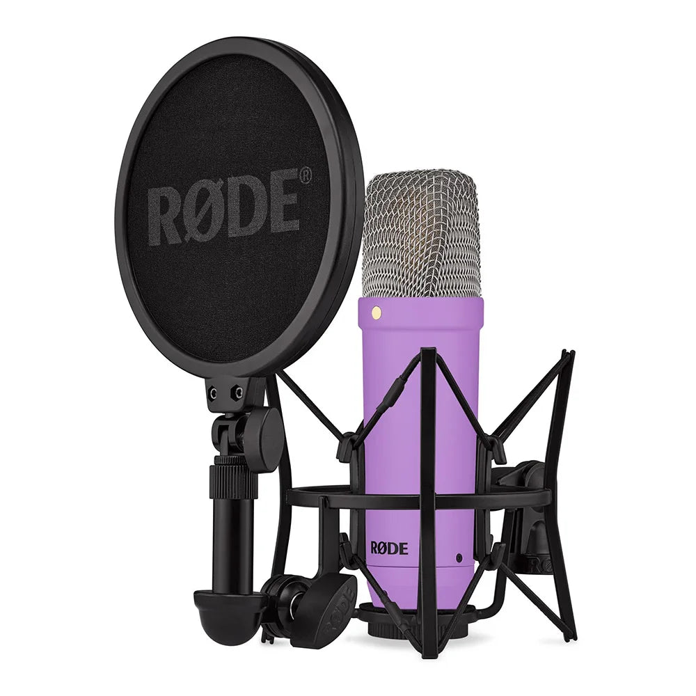 Rode NT1 Signature Series Microphone Upgraded Large Diaphragm Condenser Microphone for Vocal Recording, Dubbing, Live Broadcast
