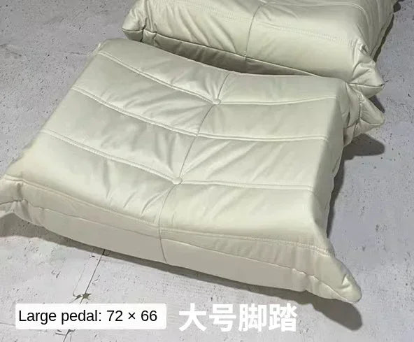 Nordic Cat Scratch Leather Sofa Stylish Lazy Chair Caterpillar Design Lovely Single Person Sofa Chair Living Room Suede