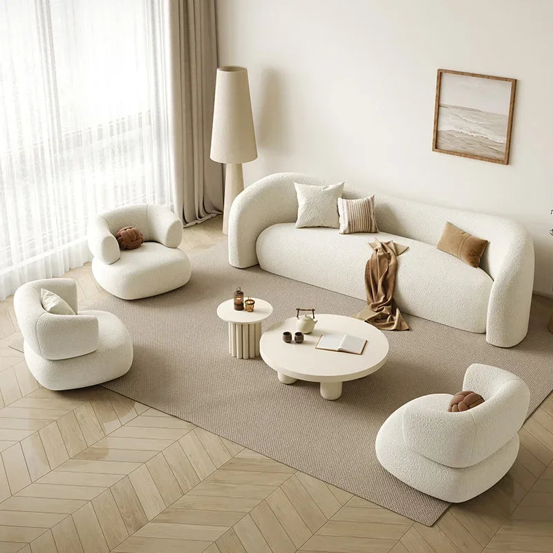 Modern Living Room Sofas: Minimalist Italian Sectional Sofas White Liners Oturma Odası Kanepeleri