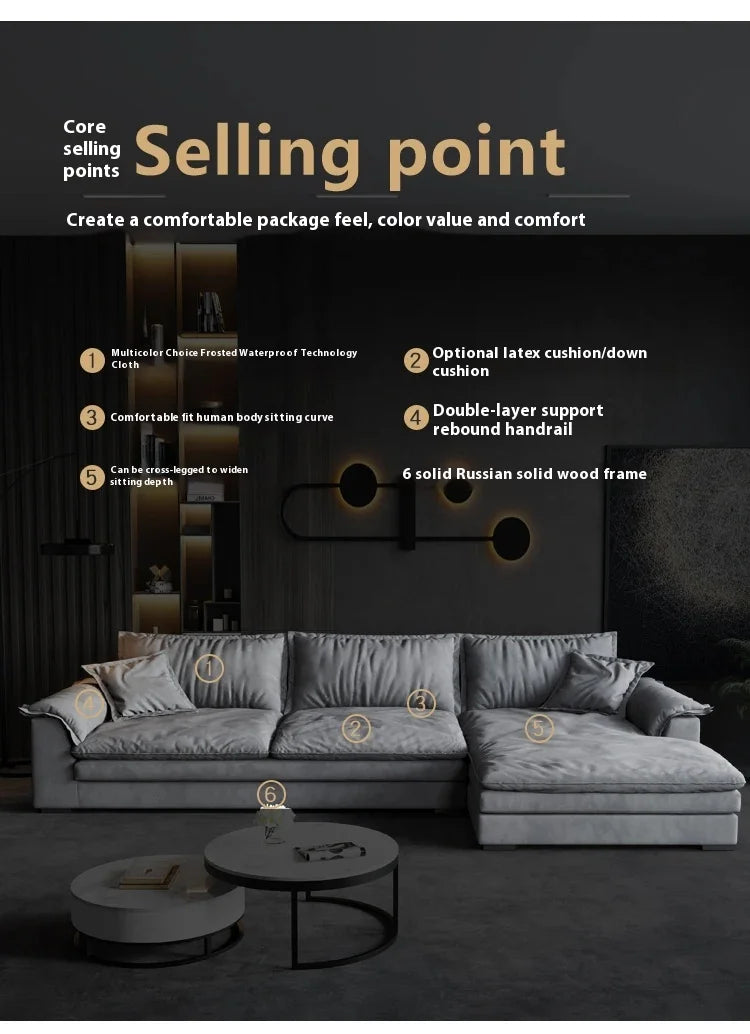 Sectional Living Room Sofas Lounge-Modern Elegant Sofa Sala De Estar De Luxo Luxury.