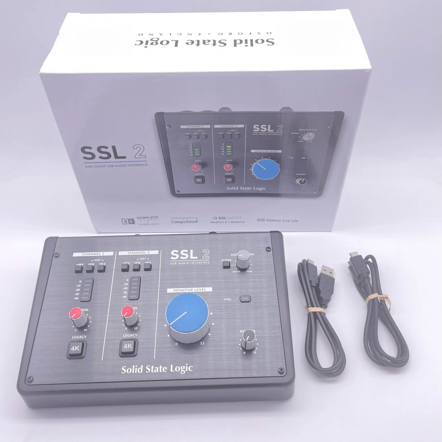 Solid State Logic SSL2 2-In / 2-Out USB-C Audio Interface
