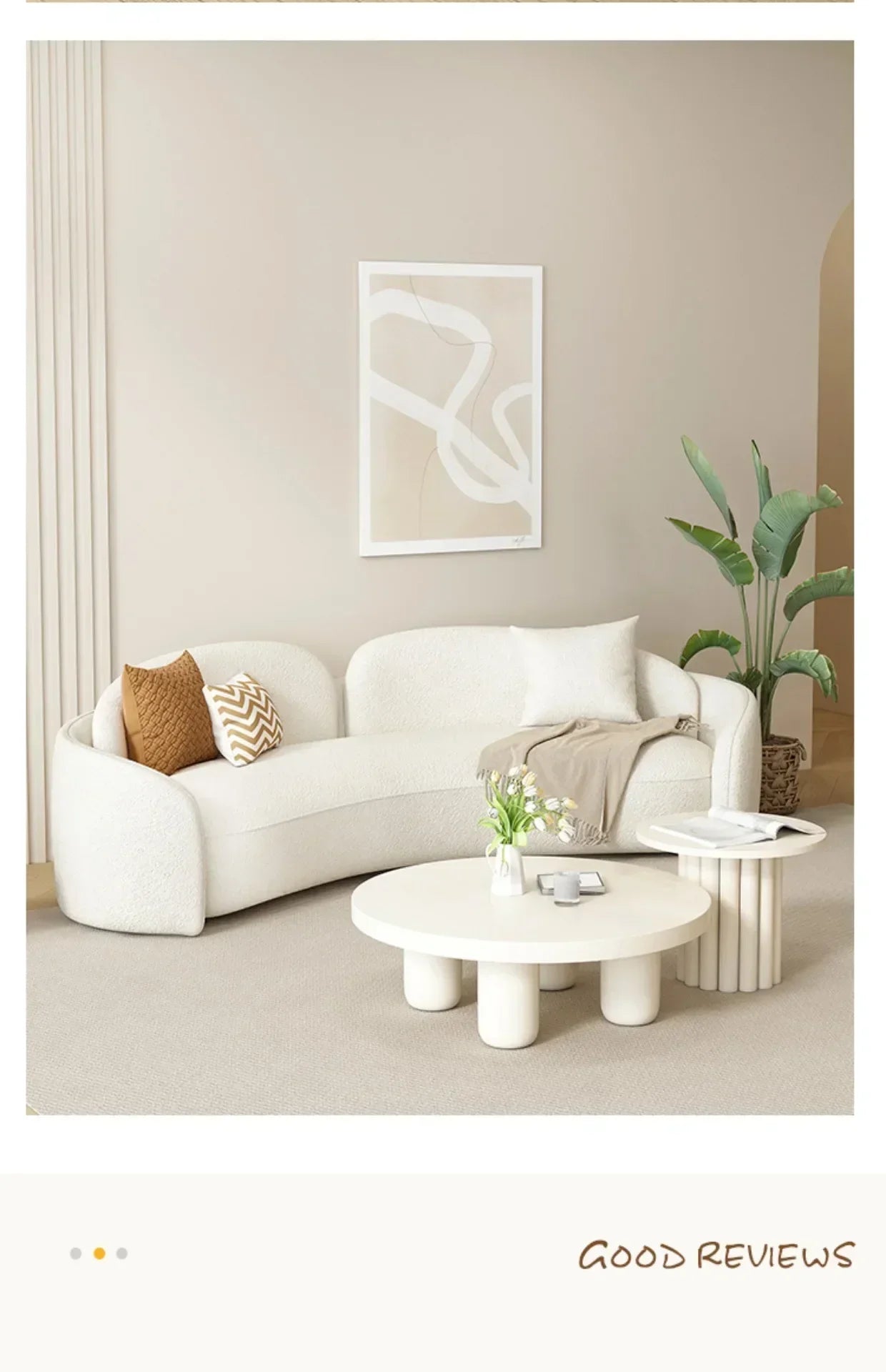Lovely 1/2 Moon Living Room Sofas. Nordic Style Minimalist Lounge Lazy Modern Puffs Sofa Muebles.