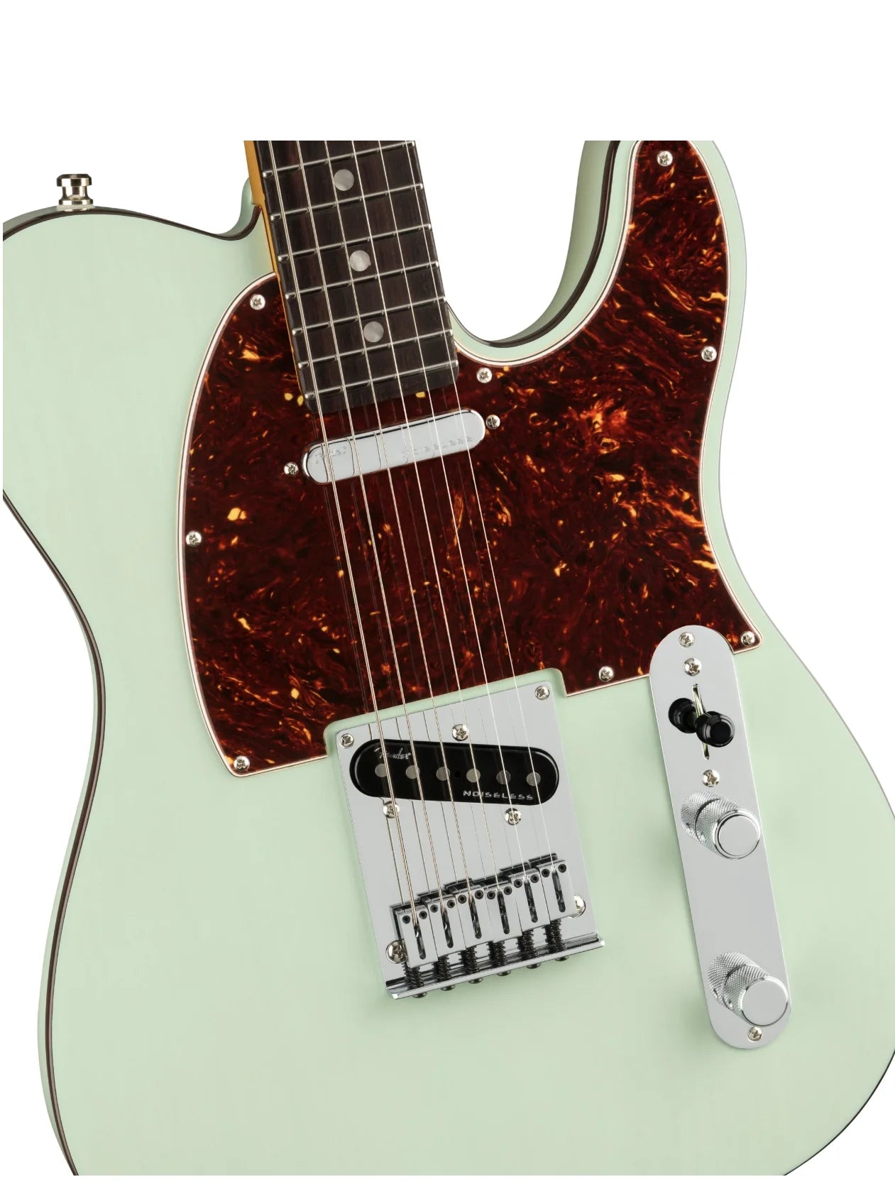 New Arrival!! Surf Green Ultra Tele Electric Guitar, Solid Mahogany Body , Red Tortoise shell Pick Guard,Cheaper Price