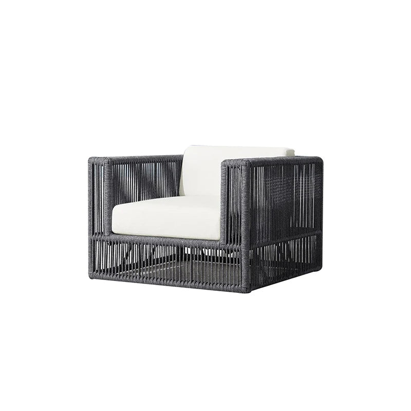 Outdoor Rattan sofa-Courtyard, Terrace Leisure rattan Villa, Hotel Garden Furniture Combination