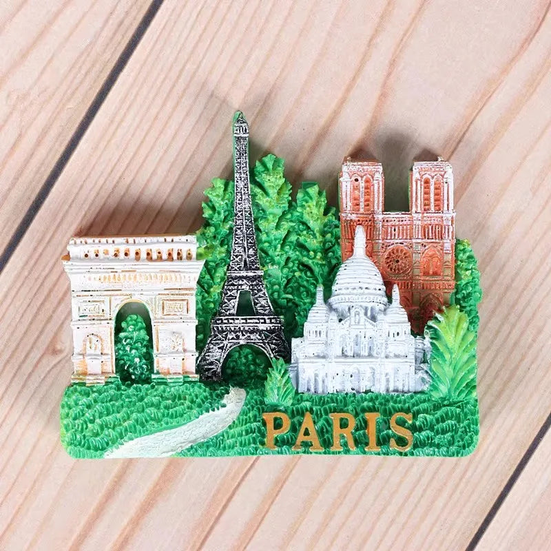 France Fridge Magnets Home Decor Paris
