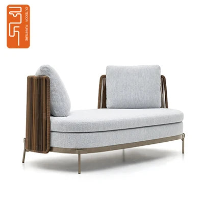 Outdoor rattan sofa waterproof sunscreen courtyard terrace garden furniture