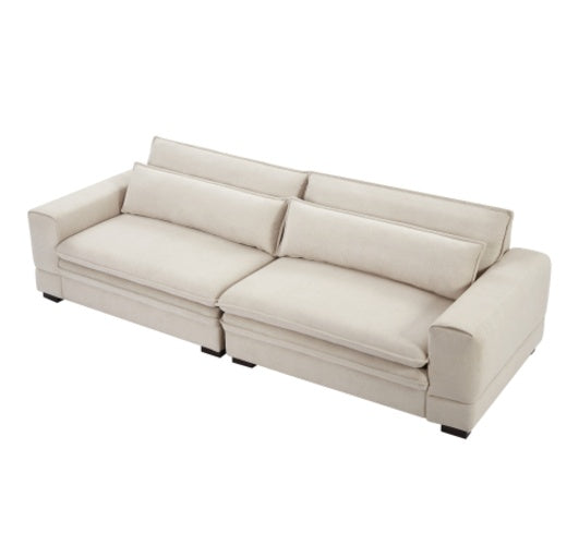 Modern Sofa For Living Room, Bedroom, Apartment, Home Office in Beige