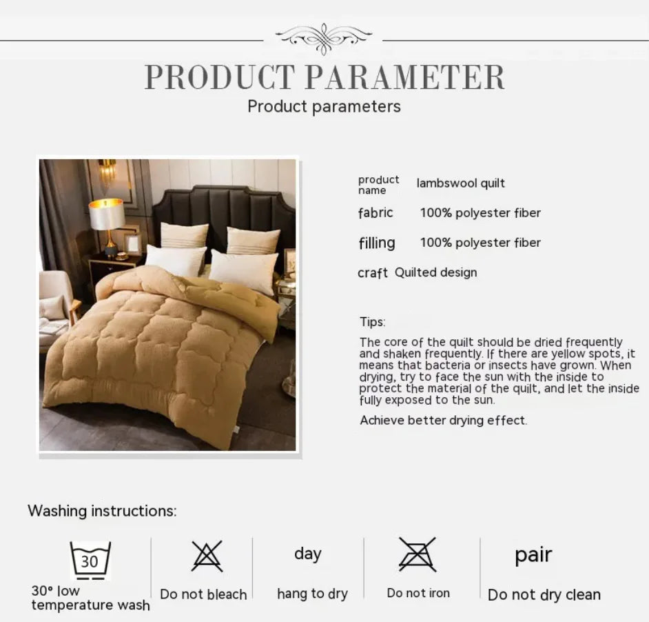 Luxurious Down Filled Cashmere Blanket