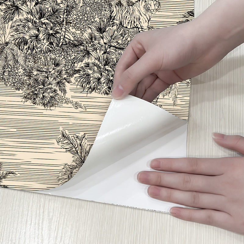 Damp-proof Toile Wallpaper For Home or Office