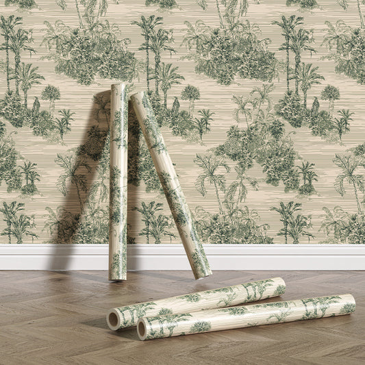 Damp-proof Toile Wallpaper For Home or Office