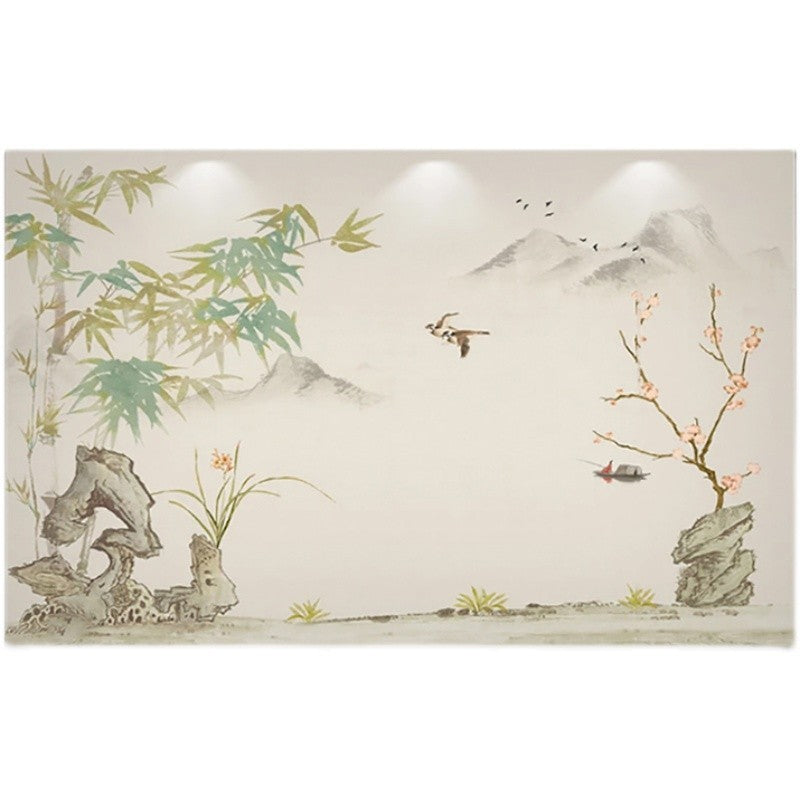The Wallpaper Mural Of The Study Tearoom